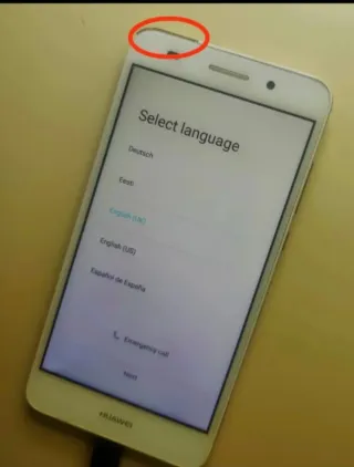 Huawei Y6 II (2016) con difetti