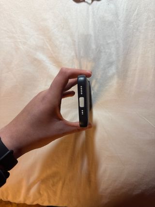 2 Cover iPhone 15 Pro (Nero e Blu) The puffer Face