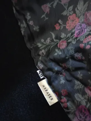 Cappotto Lana Vergine Biagini Tg XXL Nero