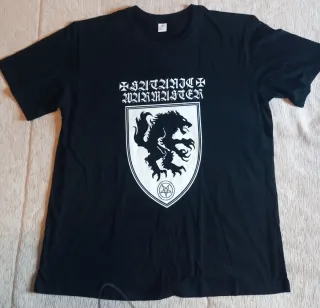 Camiseta Satanic Warmaster XL Negra