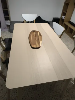 Mesa Comedor Ikea Lisabo 140x78