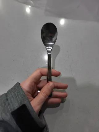 Juego cubiertos 6 piezas metal