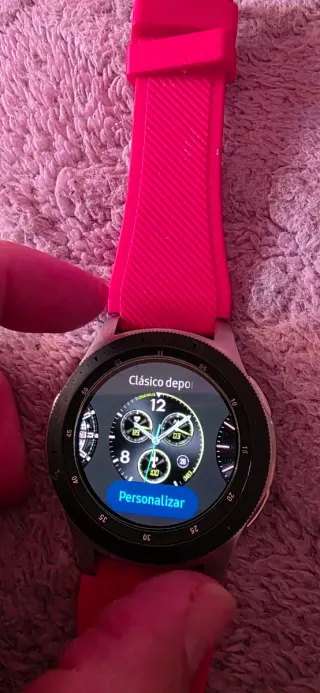 Samsung Galaxy Watch Rosa/Plata