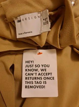 Abito lungo ASOS paillettes