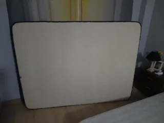 Juego Base Tapizada, Colchón y Cabecero