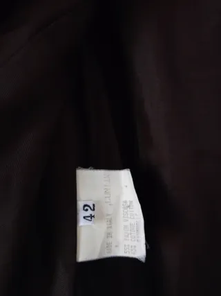 Giacca Fendi Cotone Viscosa Nera Tg M