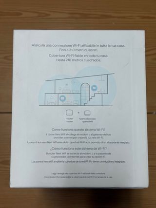 Router e punto di accesso Google Nest Wifi (Mesh)