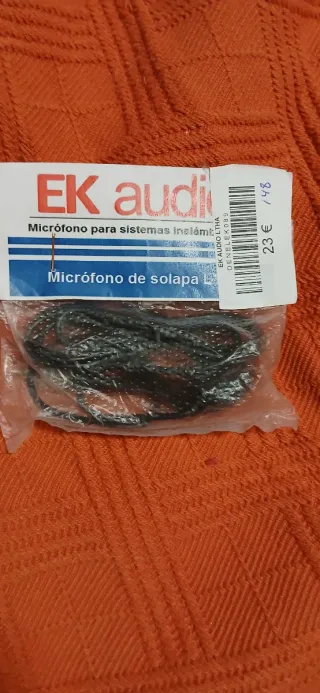 Micrófono de solapa EK audio