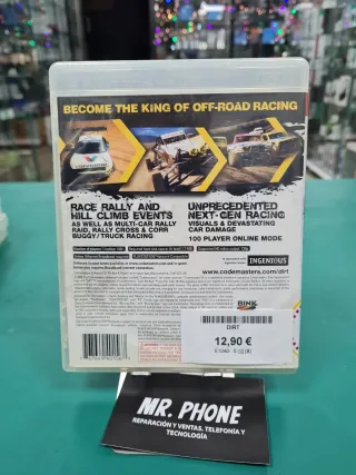 Dirt PS3 (PlayStation 3) Juego de Carreras