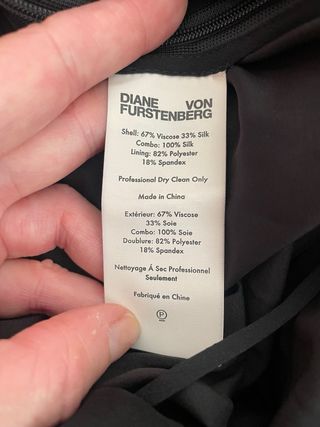 Vestido largo de fiesta con lunares