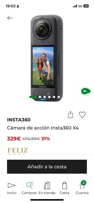 Insta360 X4 8K 360 Action Cam