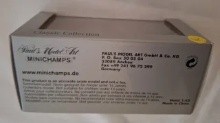 Minichamps Mercedes 300 SLR Coupé 1:43