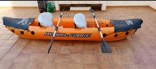 Kayak inflable Hydro-Force naranja 2 personas