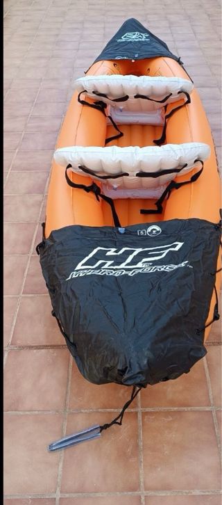 Kayak inflable Hydro-Force naranja 2 personas