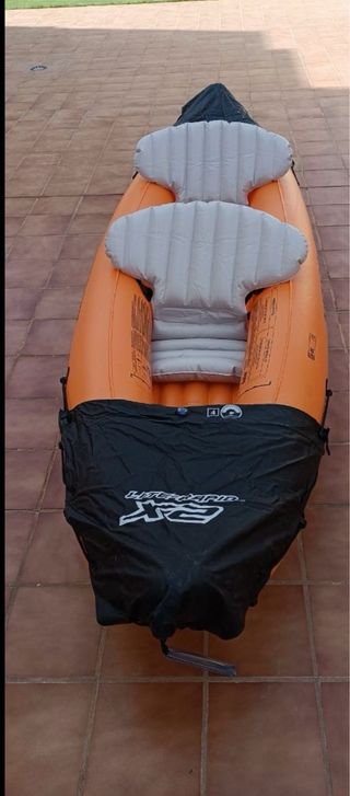 Kayak inflable Hydro-Force naranja 2 personas