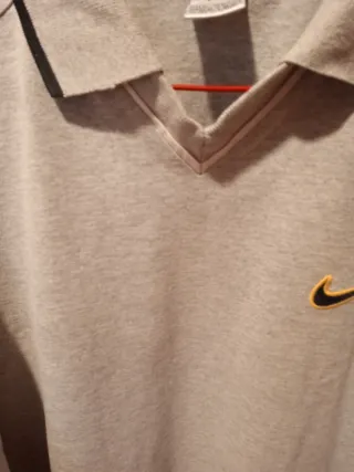 Sudadera Nike Vintage Talla M Gris/Blanco