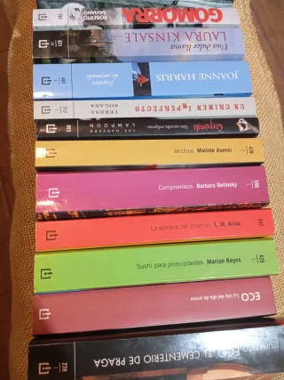 Libros de bolsillo a 2€ cada uno