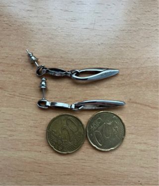 Pendientes Viceroy Plata y Negro. Con certificado.