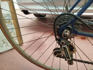 Bicicleta Carretera Vintage Azul