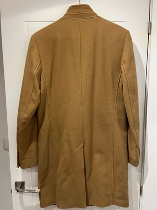 Abrigo largo Zara camel