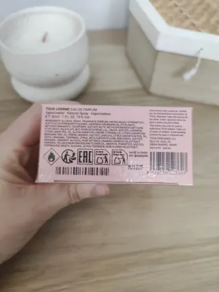 Eau de Parfum LoveMe Tous Rosa. Sin abrir