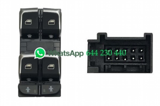 MANDO ELEVALUNAS DELANTERO IZQUIERDO(NEGRO/BLANCO