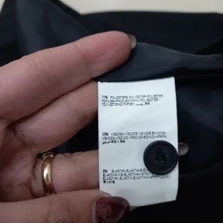 Gonna tubino nera Curvy Tg 45 (54 IT)