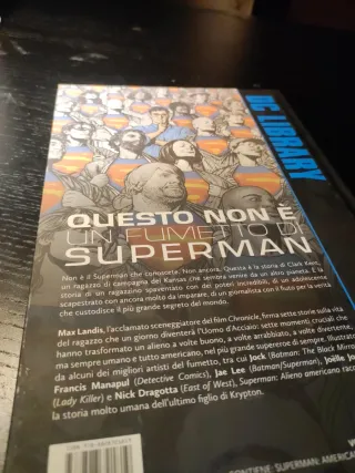 Superman alieno americano, DC comics panini