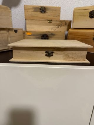 Lote Cajas Madera Decoración
