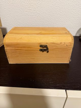 Lote Cajas Madera Decoración