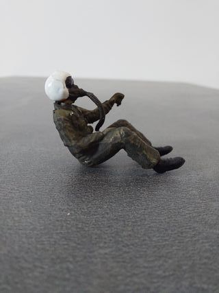 Figurina Piloto Caza 1/48 Pintada Nº1 (cantidad 4)
