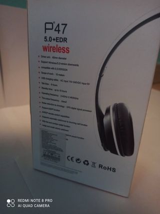 Cuffie Wireless P47 5.0