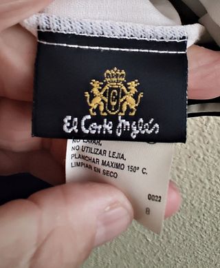 TRAJE CHAQUETA Y PANTALON CORTE INGLES EMIDIO TUCC