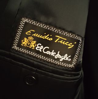 TRAJE CHAQUETA Y PANTALON CORTE INGLES EMIDIO TUCC