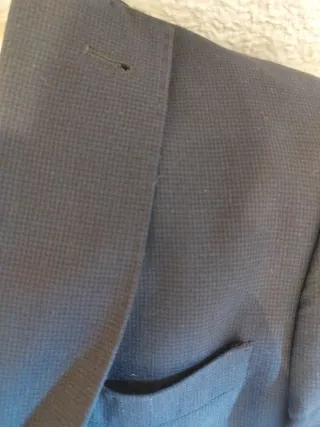 Americana traje azul marino