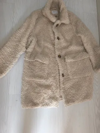 Cappotto Zara Bambini Panna 12 anni