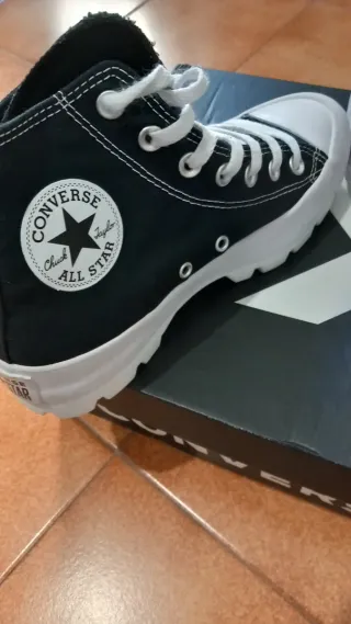 Zapatillas Converse plataforma talla 37.5