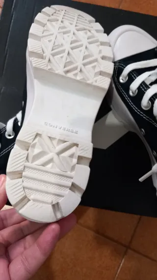 Zapatillas Converse plataforma talla 37.5