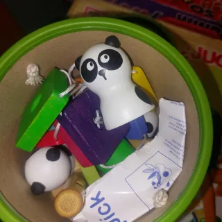 Figuras de juego Bambú Panda