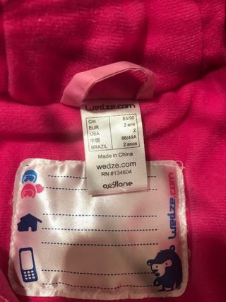 Conjunto completo esquí niña rosa y botas