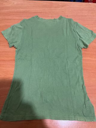 Camiseta MNG Jeans niña verde talla M