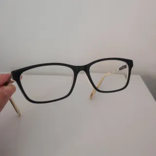 Montura de gafas Mó negra y beige