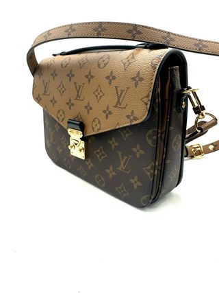 Louis Vuitton Pochette Métis Bolso Marrón Beige