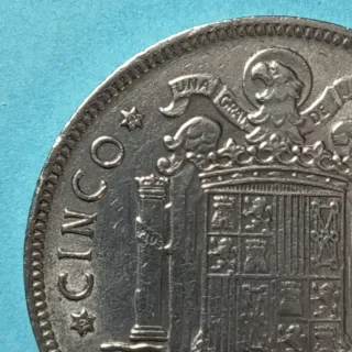 Moneda 5 Pesetas Franco