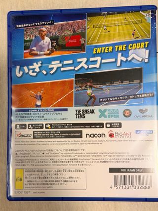 PS5 Tennis World Tour 2 Edición Japonesa