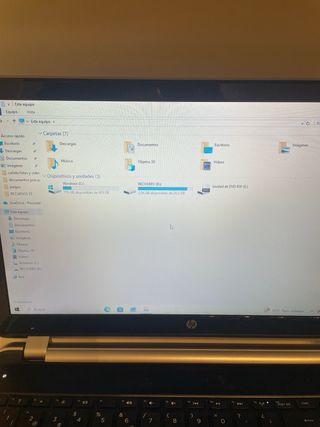 HP Pavilion Portátil Negro