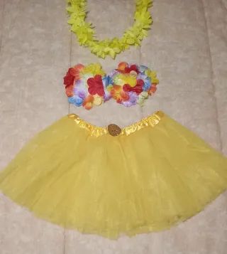 Disfraz Hawaiana Carnaval Talla 36