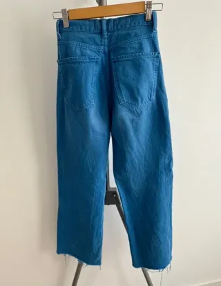 Pantalón Mango Azul
