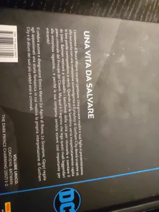 Batman,L'oscuro principe azzurro. Fumetto DC comic