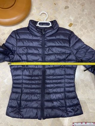 Chaqueta acolchada azul